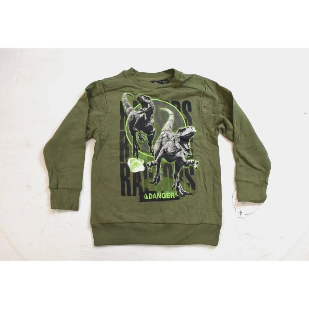 Jurassic Park Boys Raptor Graphic Sweatshirt, Size M
